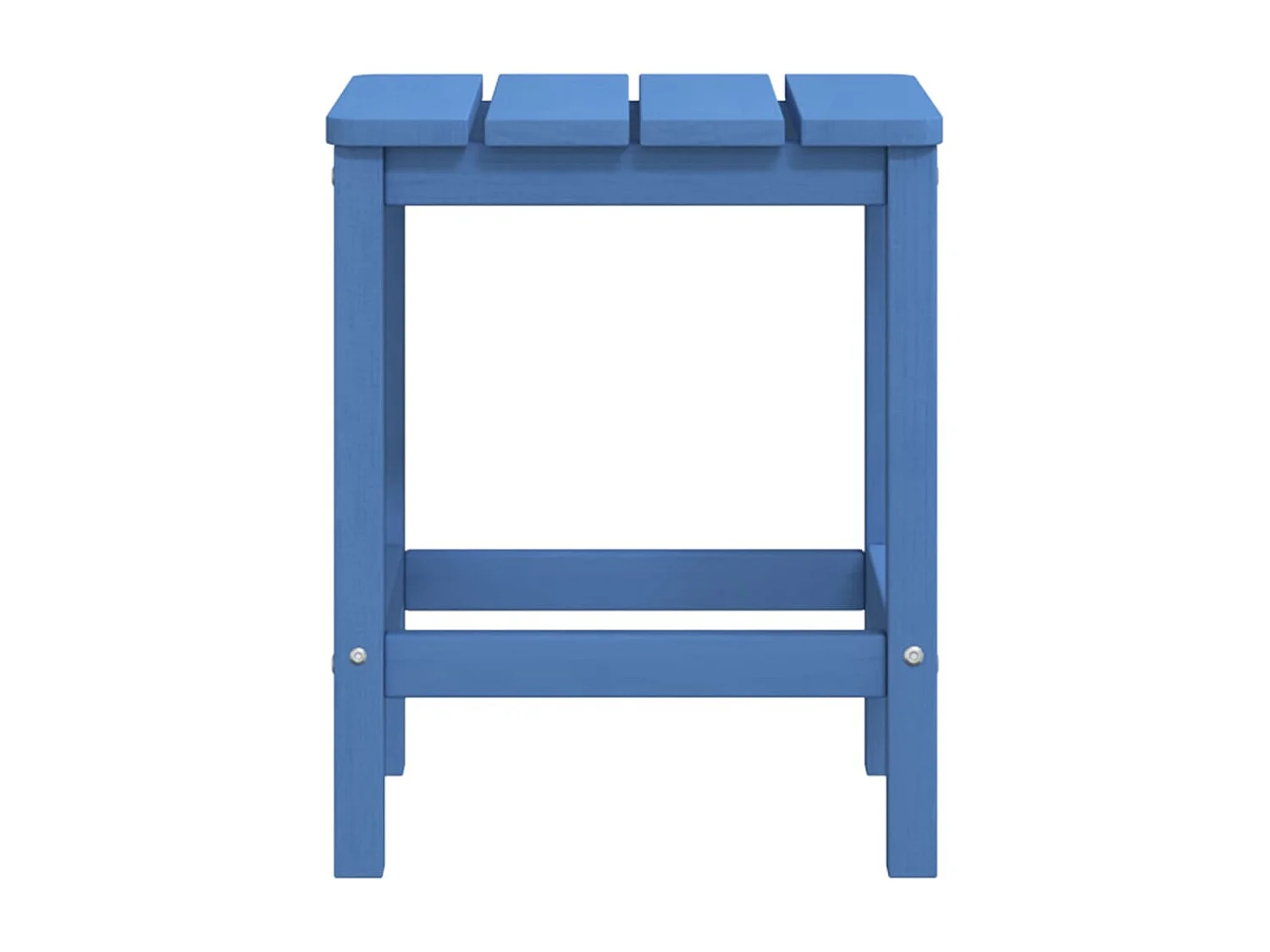 Tuintafel Adirondack 38x38x46 cm HDPE aquablauw