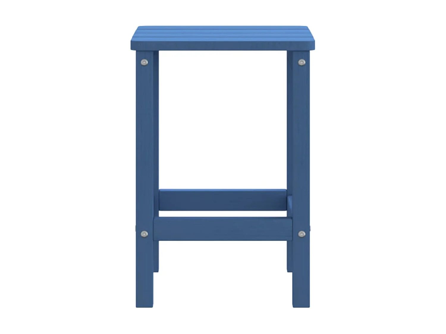 Tuintafel Adirondack 38x38x46 cm HDPE aquablauw