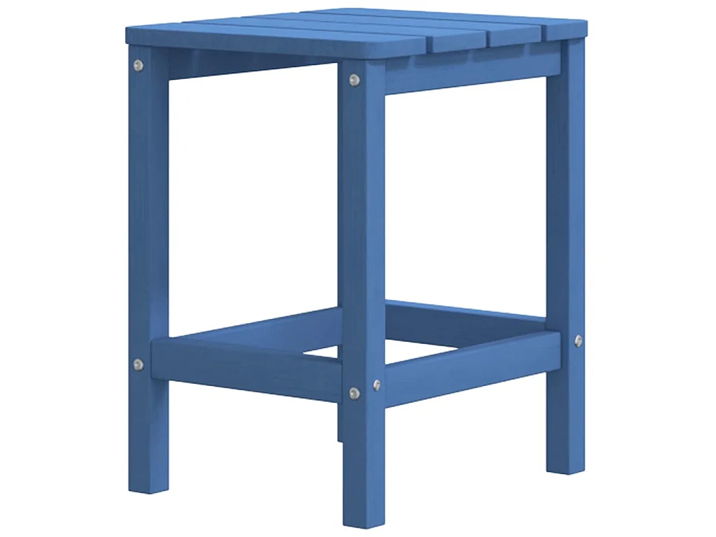 Table de jardin Adirondack Bleu marine 38x38x46 cm PEHD
