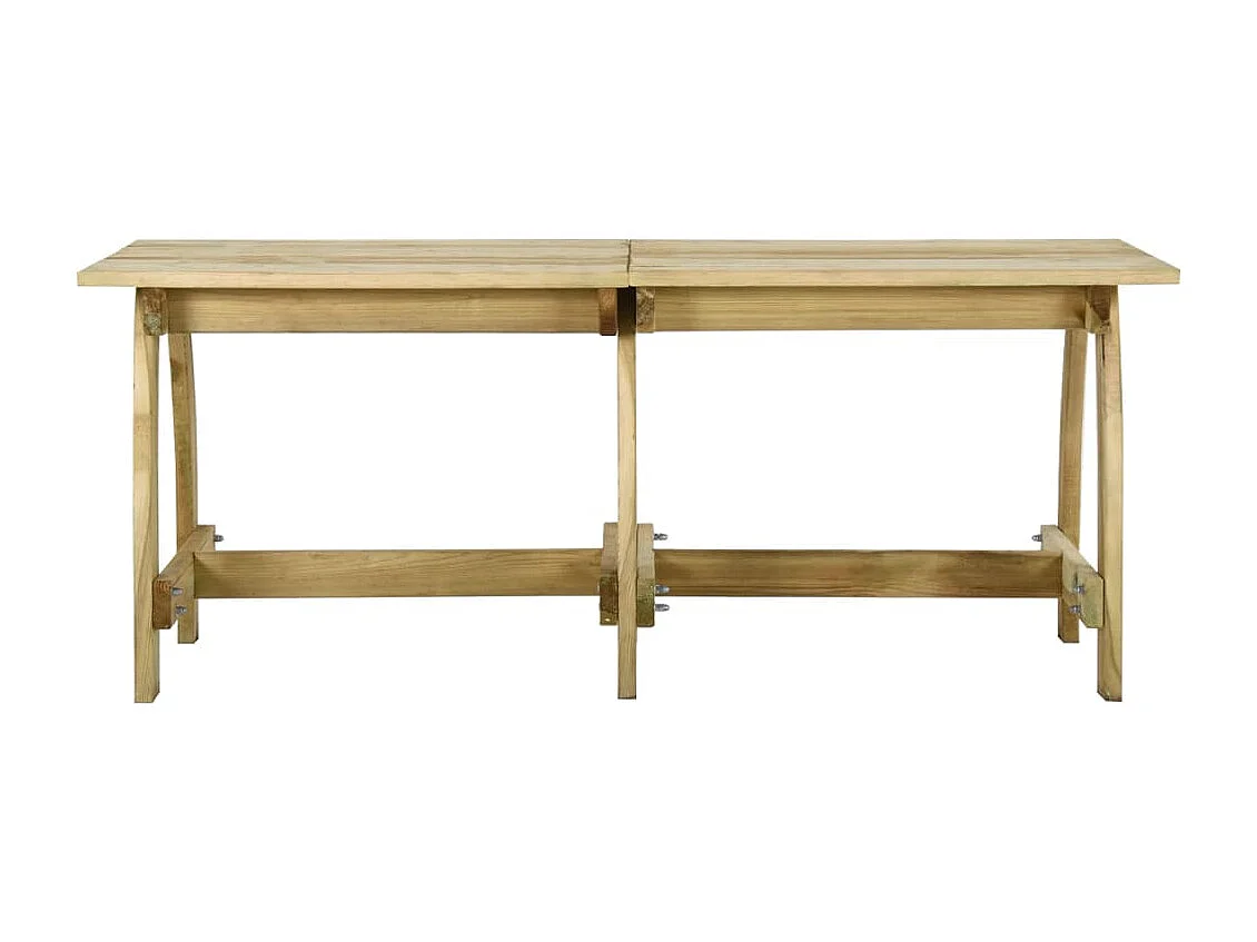 Tuintafel 220x74x75 cm geïmpregneerd grenenhout
