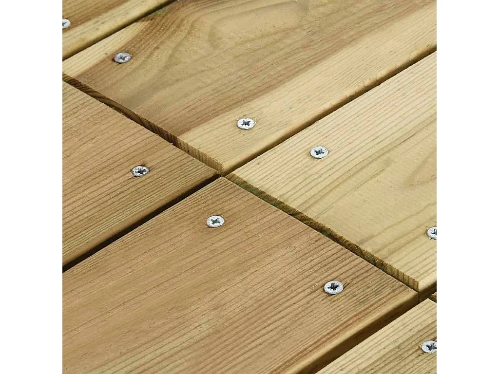 Tavolo da Giardino 220x74x75 cm in Legno di Pino Impregnato