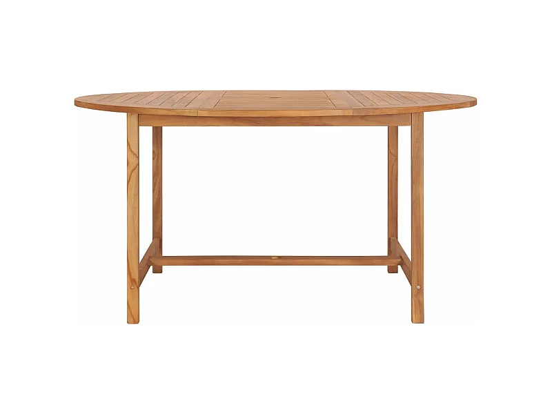 Table de jardin 150x76 cm Bois de teck solide