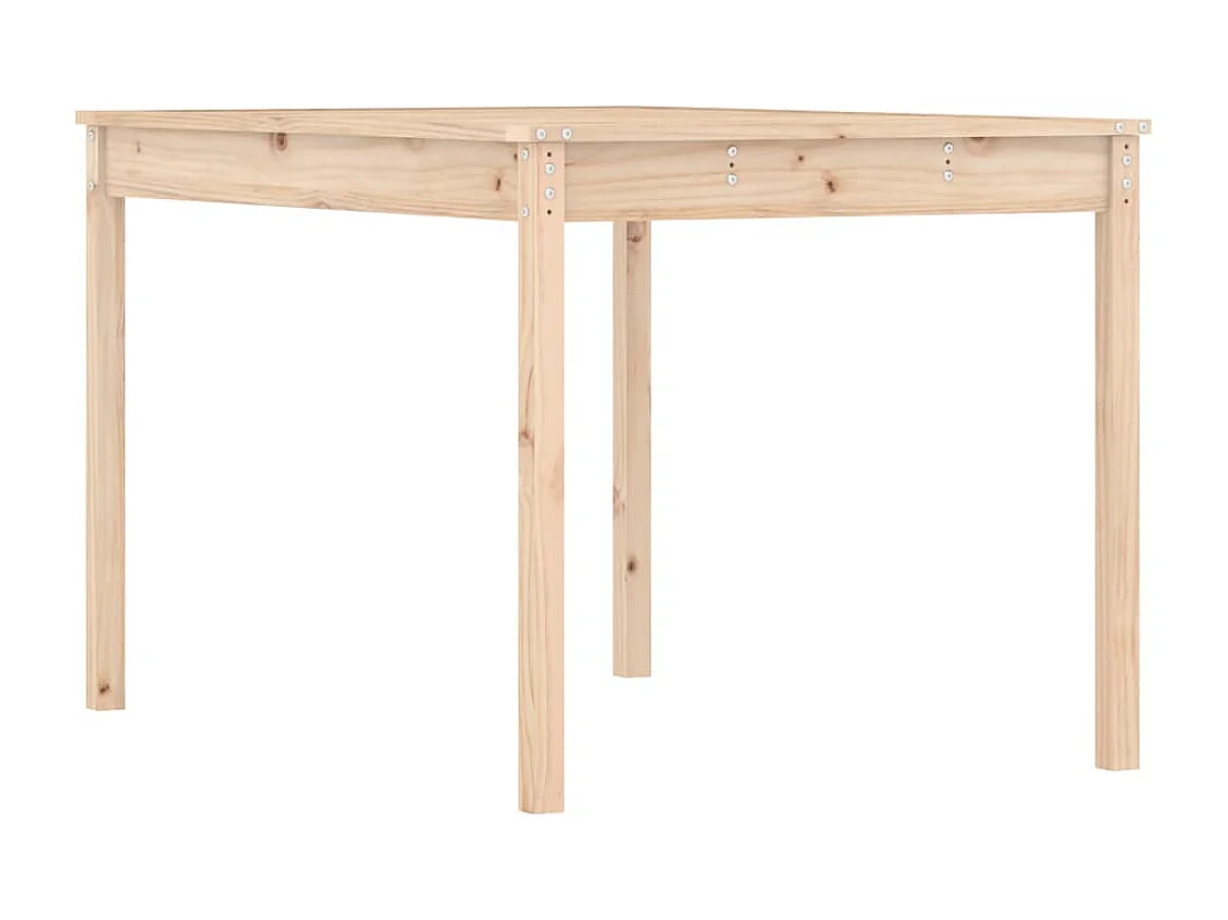 Tuintafel 121x82,5x76 cm massief grenenhout