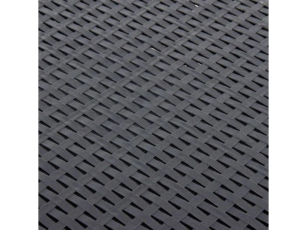 Mesa de apoio 54x54x36,5 cm plástico antracite