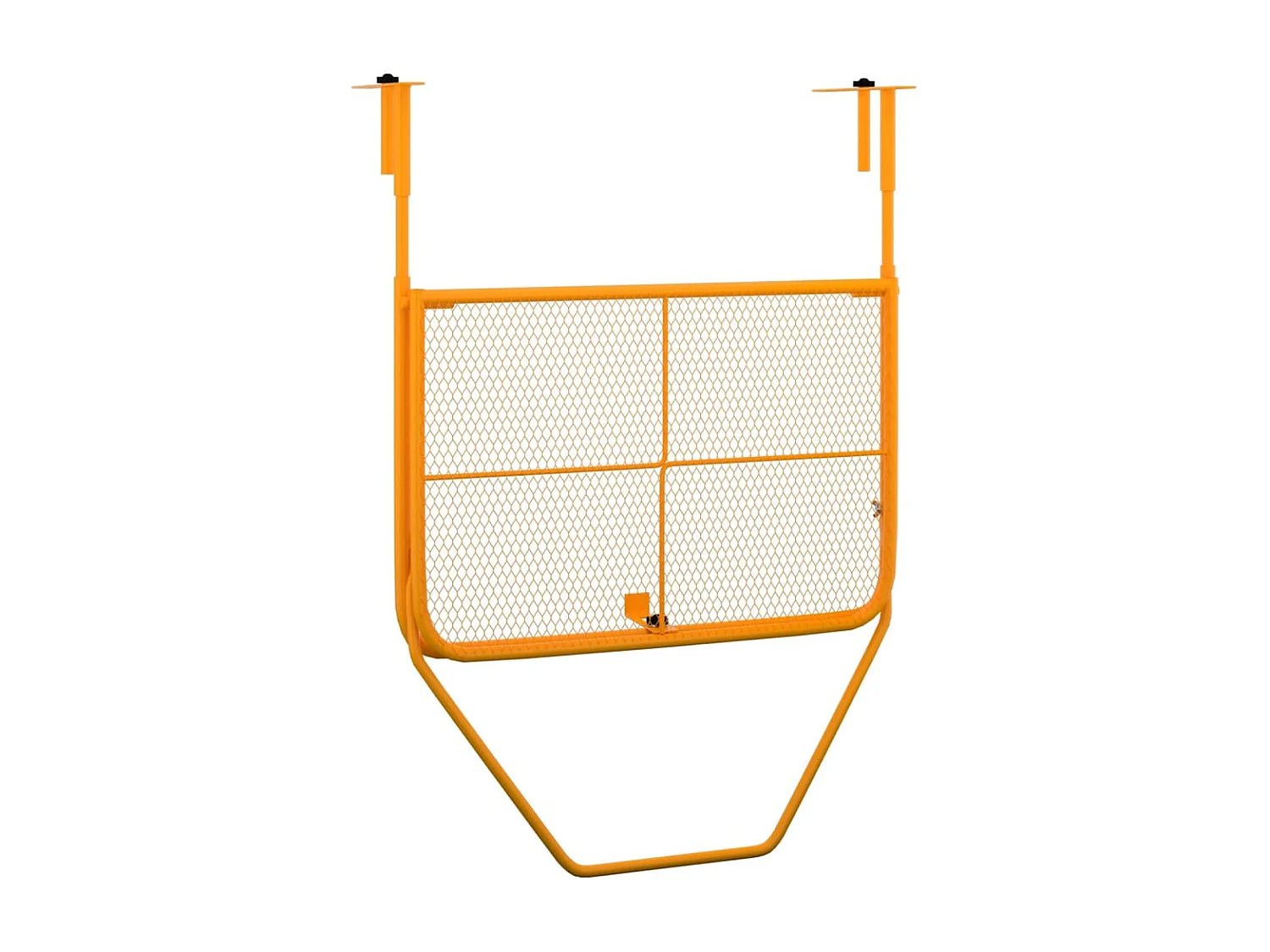 Balkontafel 60x40 cm staal geel