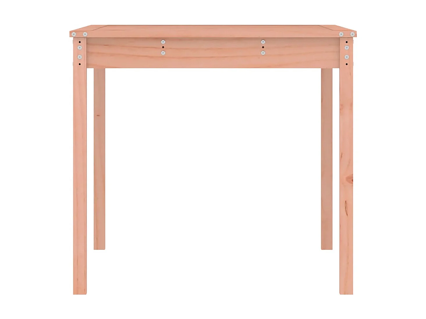 Tavolo da Giardino 121x82,5x76 cm in Legno Massello di Douglas