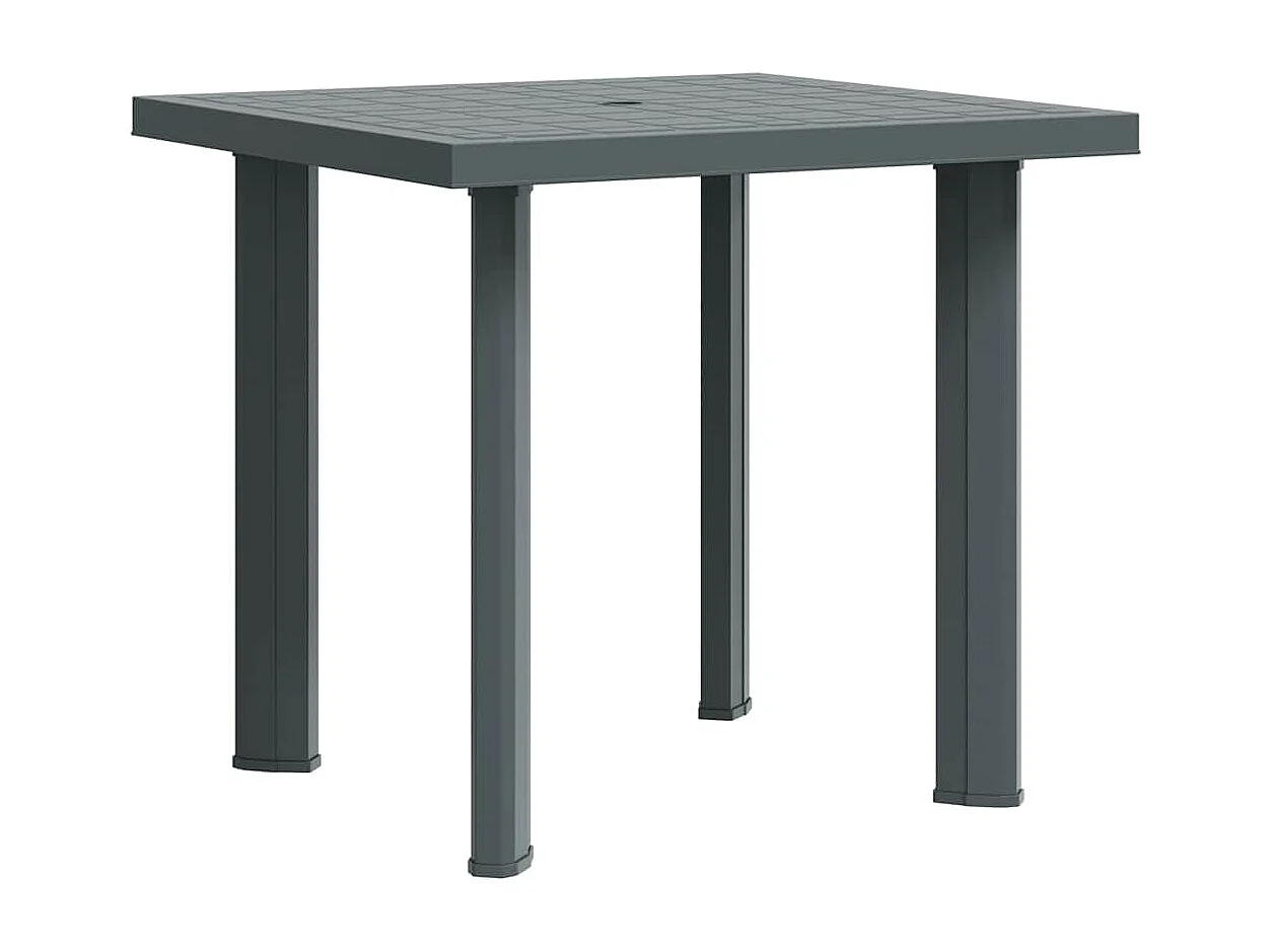 Table de jardin Vert 80x75x72 cm Plastique