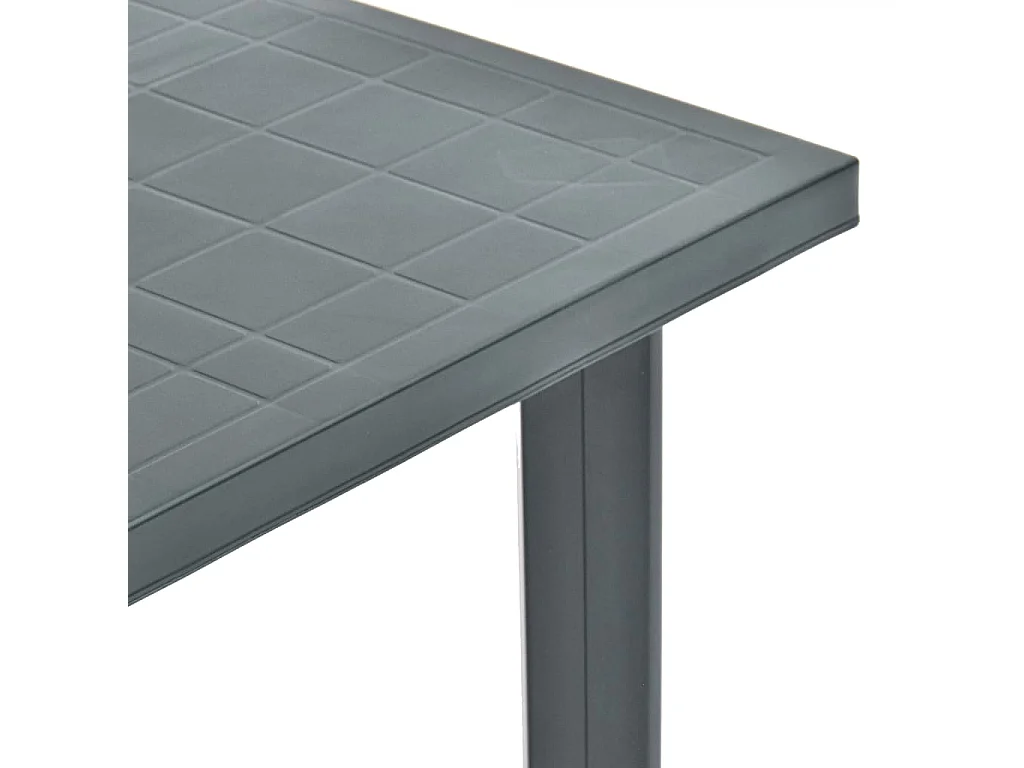 Tuintafel 80x75x72 cm kunststof groen