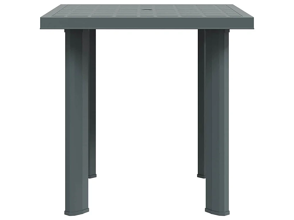 Tuintafel 80x75x72 cm kunststof groen