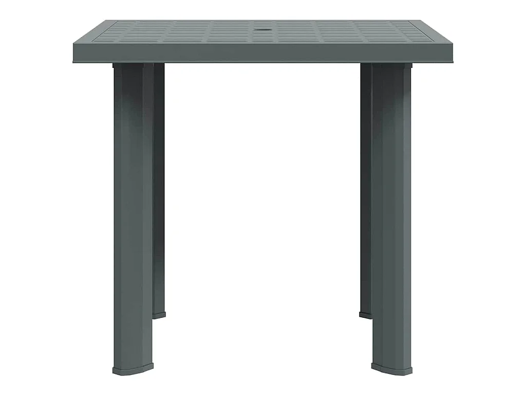 Tuintafel 80x75x72 cm kunststof groen