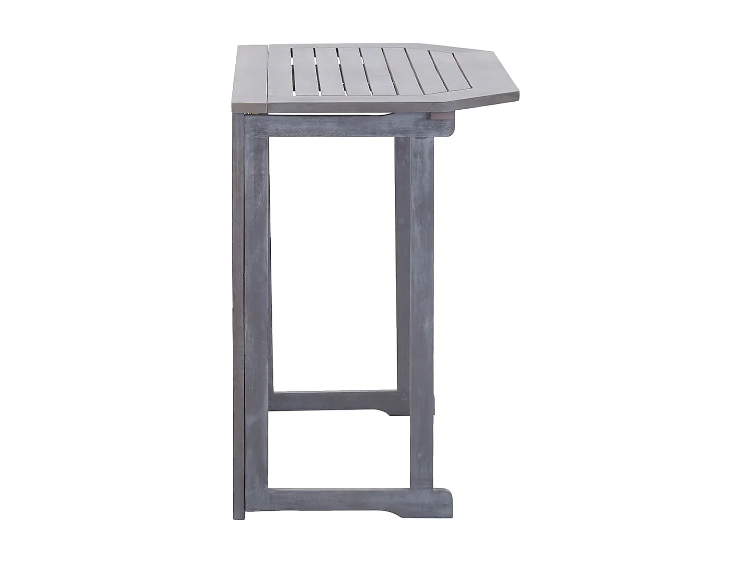 Table pliable de balcon 90x50x74 cm Bois d'acacia massif