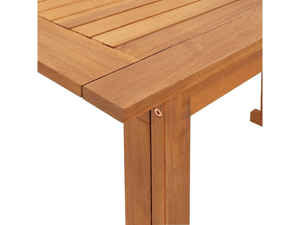 Bistrotisch 90x50x75 cm Akazie Massivholz