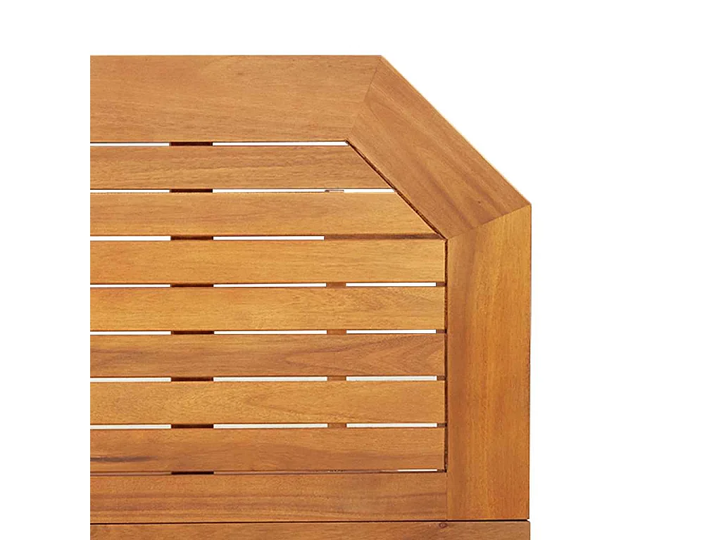 Table de bistro 90x50x75 cm Bois d'acacia massif