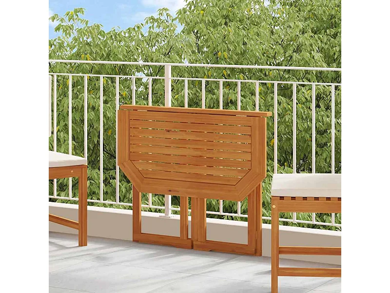 Table de bistro 90x50x75 cm Bois d'acacia massif