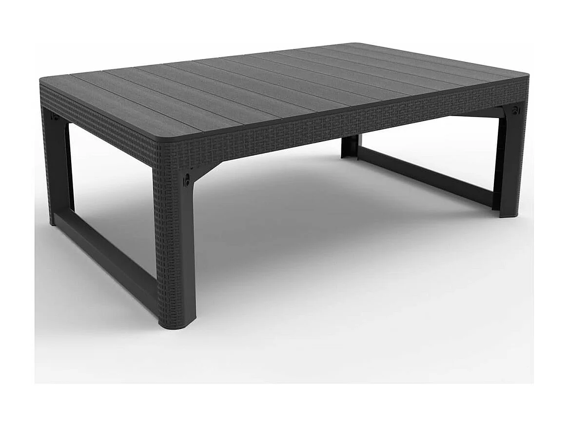 Table de jardin Lyon Graphite 232300