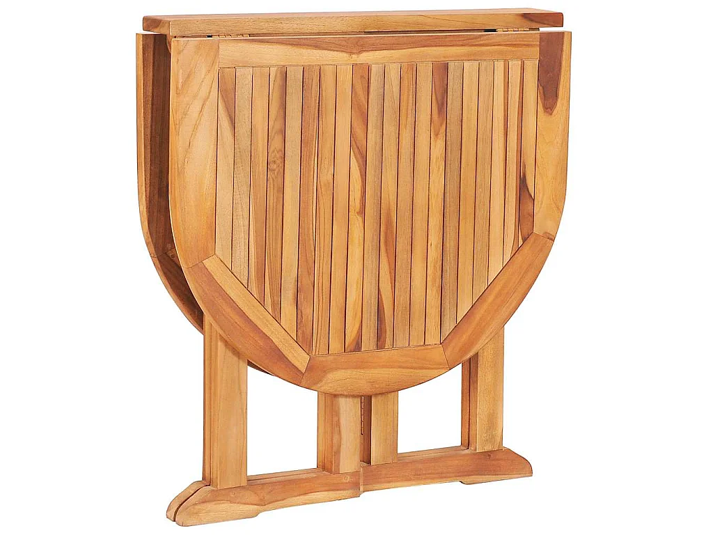 Tavolo Pieghevole a Farfalla 120x70x75 cm in Massello di Teak