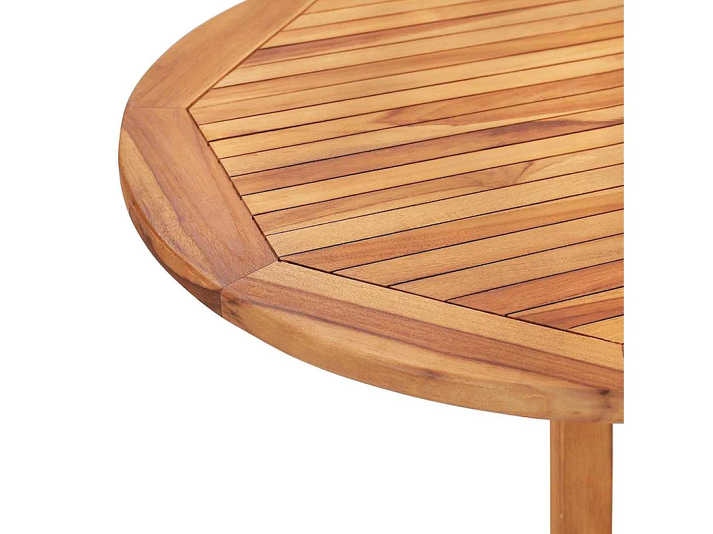 Table pliable de jardin papillon 120x70x75 cm Bois teck solide