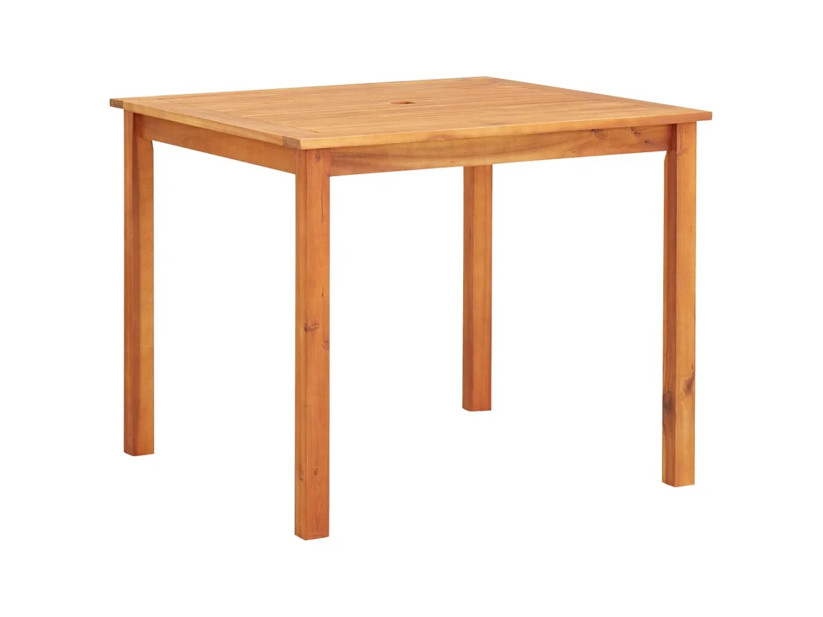 Table de jardin 88x88x74 cm Bois d'acacia massif