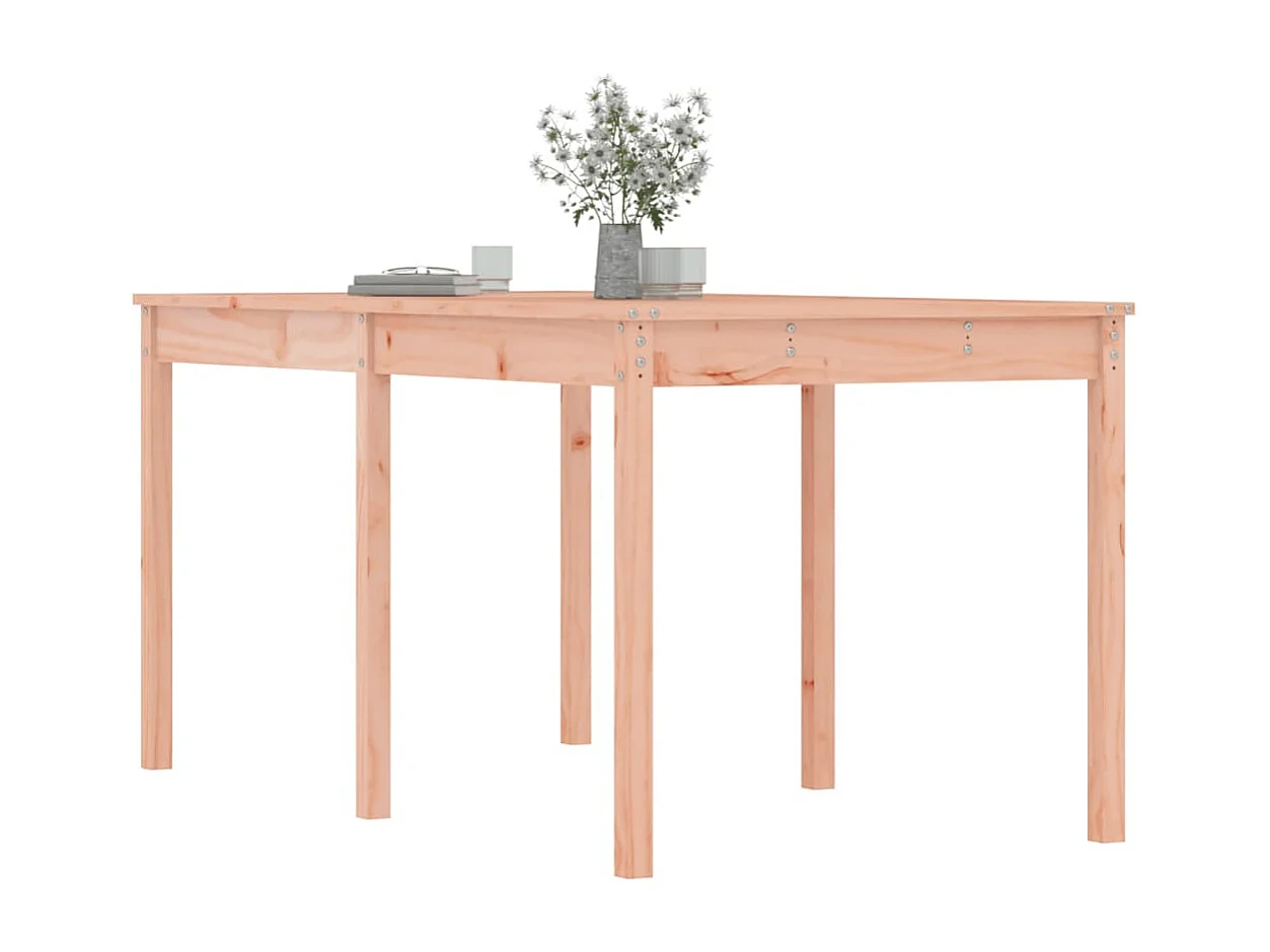 Tuintafel 159,5x82,5x76 cm massief douglashout