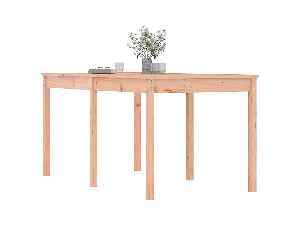 Tavolo da Giardino 159,5x82,5x76cm in Legno Massello di Douglas