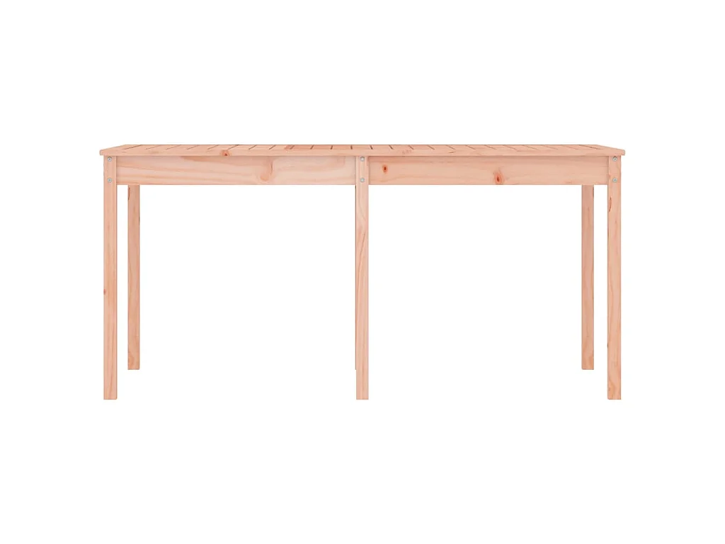 Tavolo da Giardino 159,5x82,5x76cm in Legno Massello di Douglas