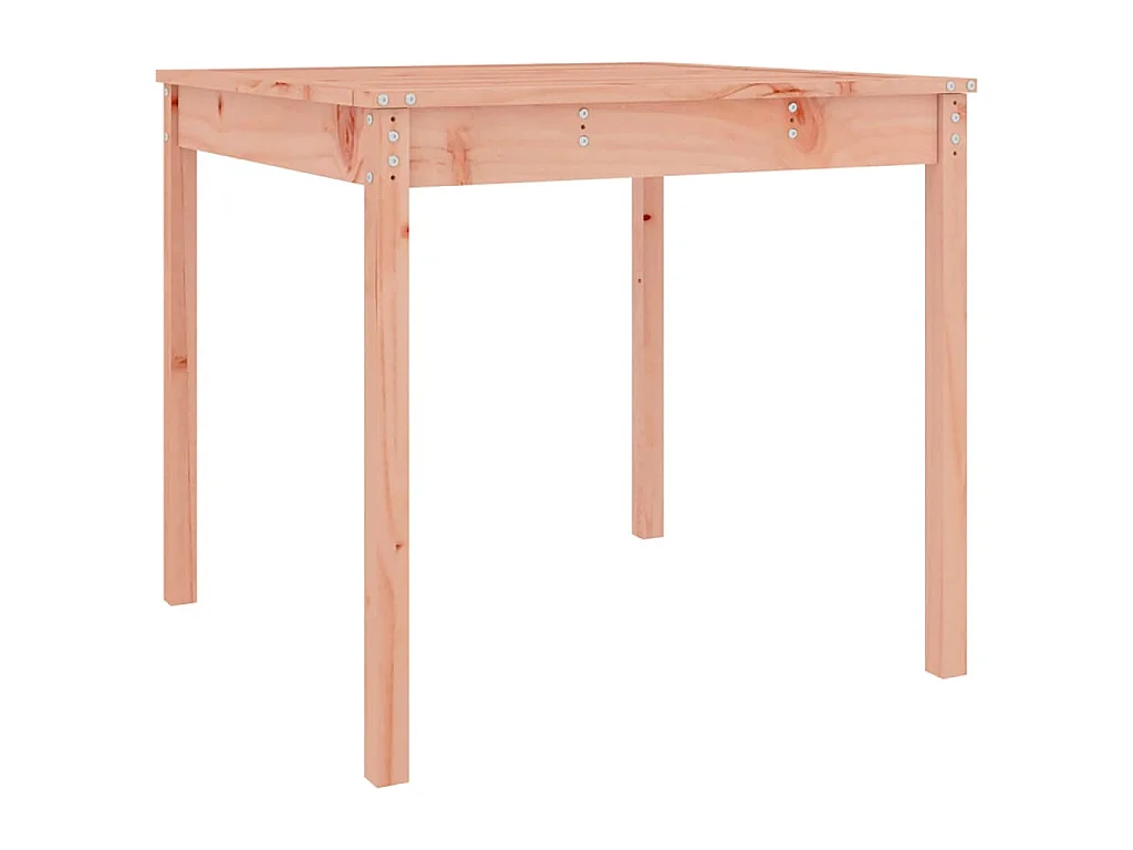 Gartentisch 82,5x82,5x76 cm Massivholz Douglasie