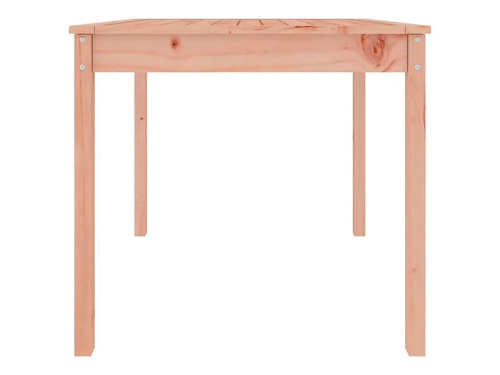 Gartentisch 82,5x82,5x76 cm Massivholz Douglasie