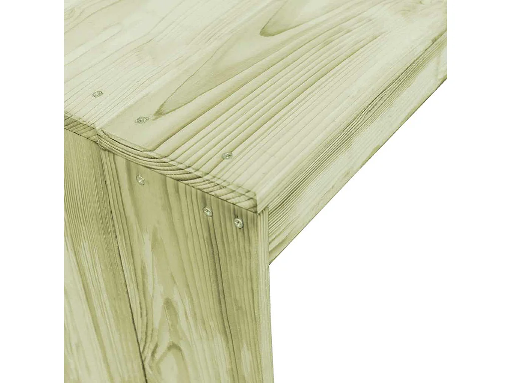 Bartafel 170x60x110 cm geïmpregneerd grenenhout