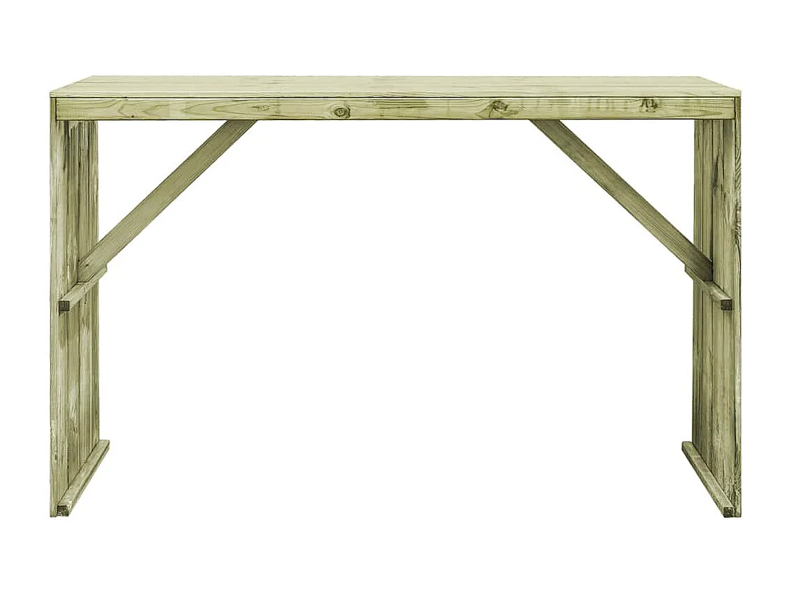 Mesa de bar 170x60x110 cm pinho impregnado