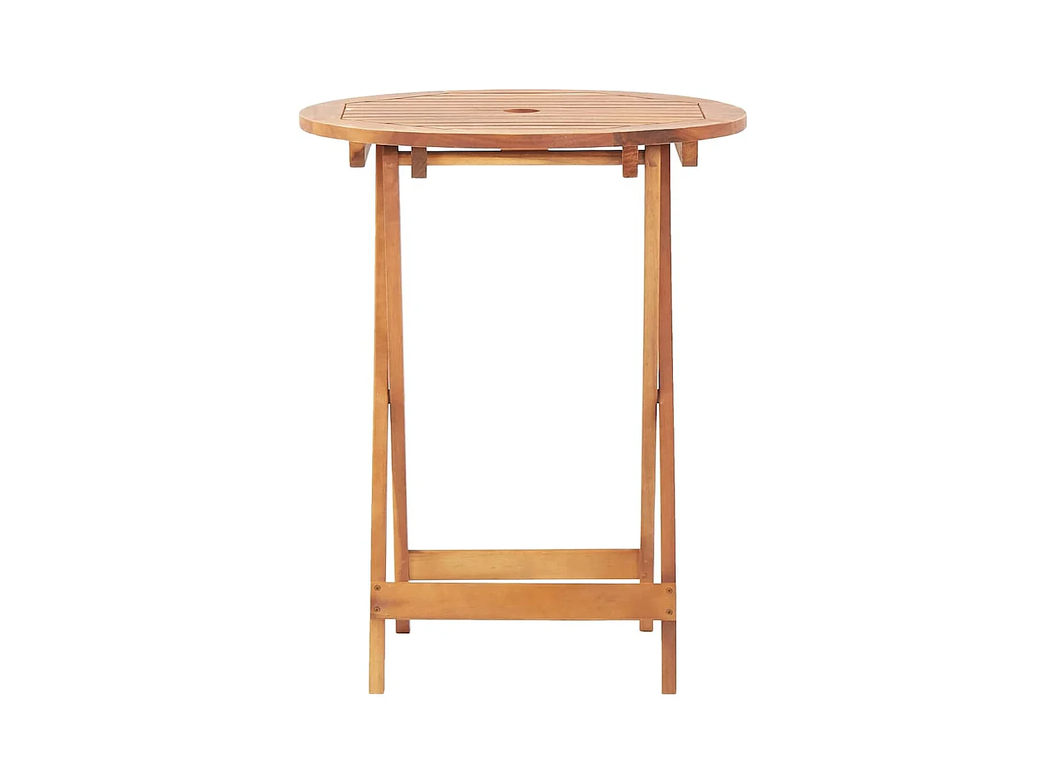 Tuintafel inklapbaar 60x75 cm massief acaciahout