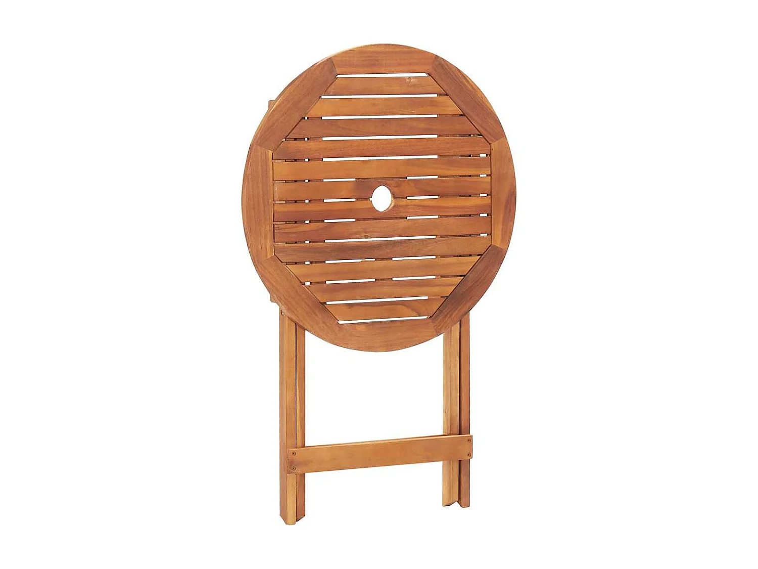 Tuintafel inklapbaar 60x75 cm massief acaciahout