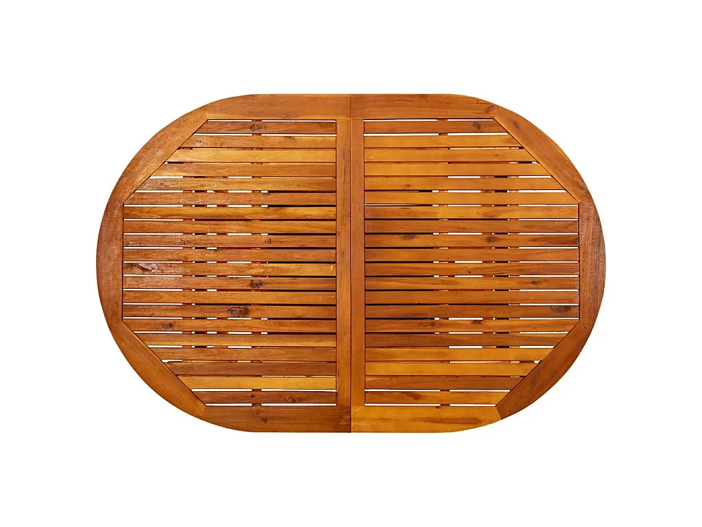 Tuintafel (150-200)x100x75 cm massief acaciahout