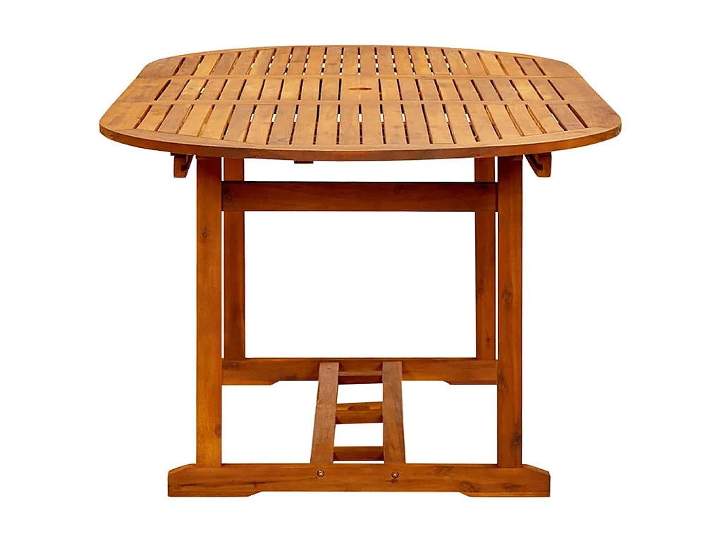 Table de jardin (150-200)x100x75 cm Bois d'acacia massif