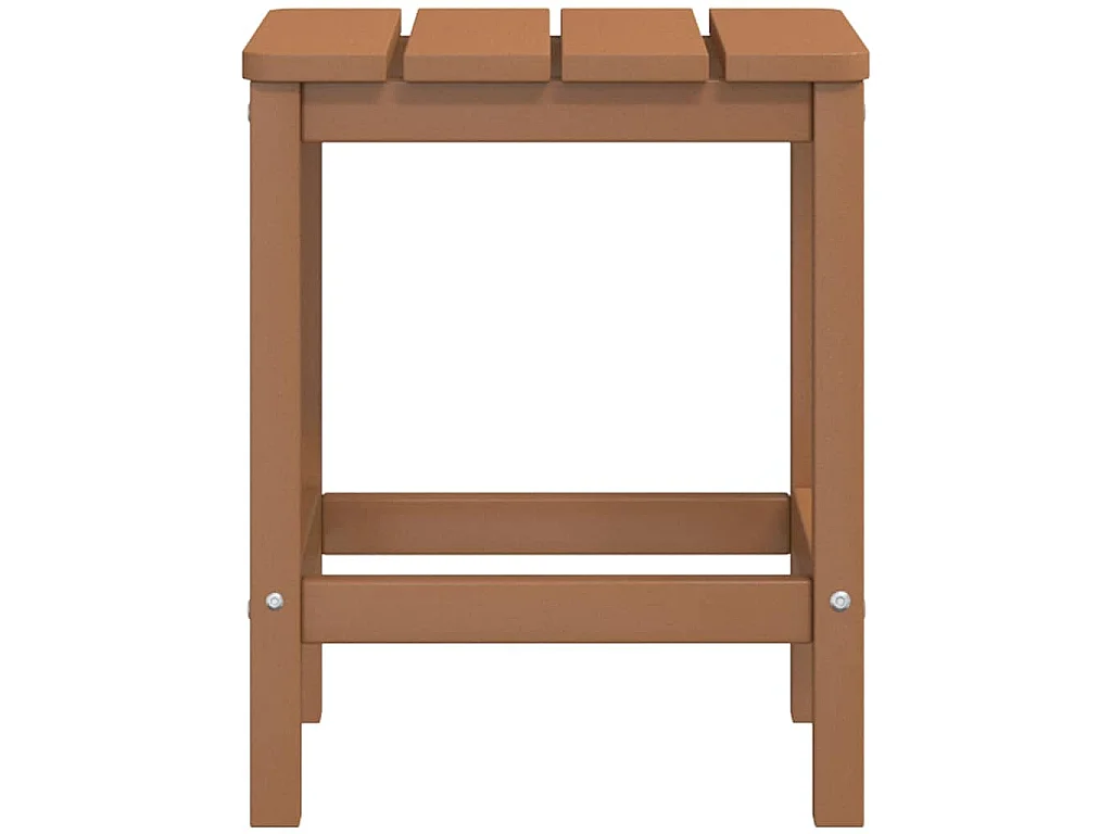 Table de jardin Adirondack Marron 38x38x46 cm PEHD