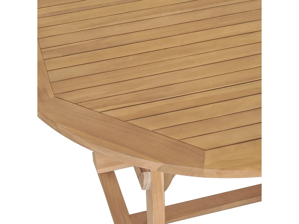 Ausziehbarer Gartentisch 180-280x100x75 cm Massivholz Teak
