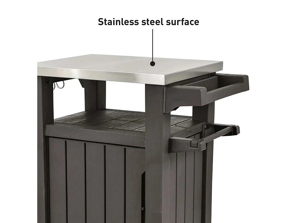 Table d'extérieur multifonctionnelle de barbecue Unity XL