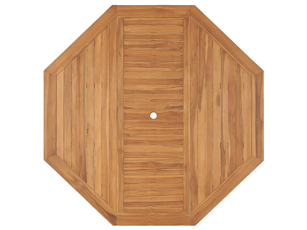 Tavolo da Giardino 150x150x75 cm in Legno Massello di Teak