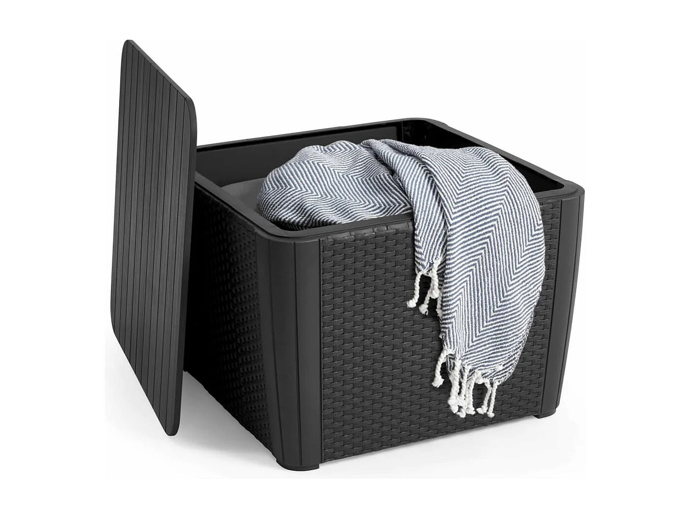 Garten-Beistelltisch Luzon+´Graphitgrau 241664