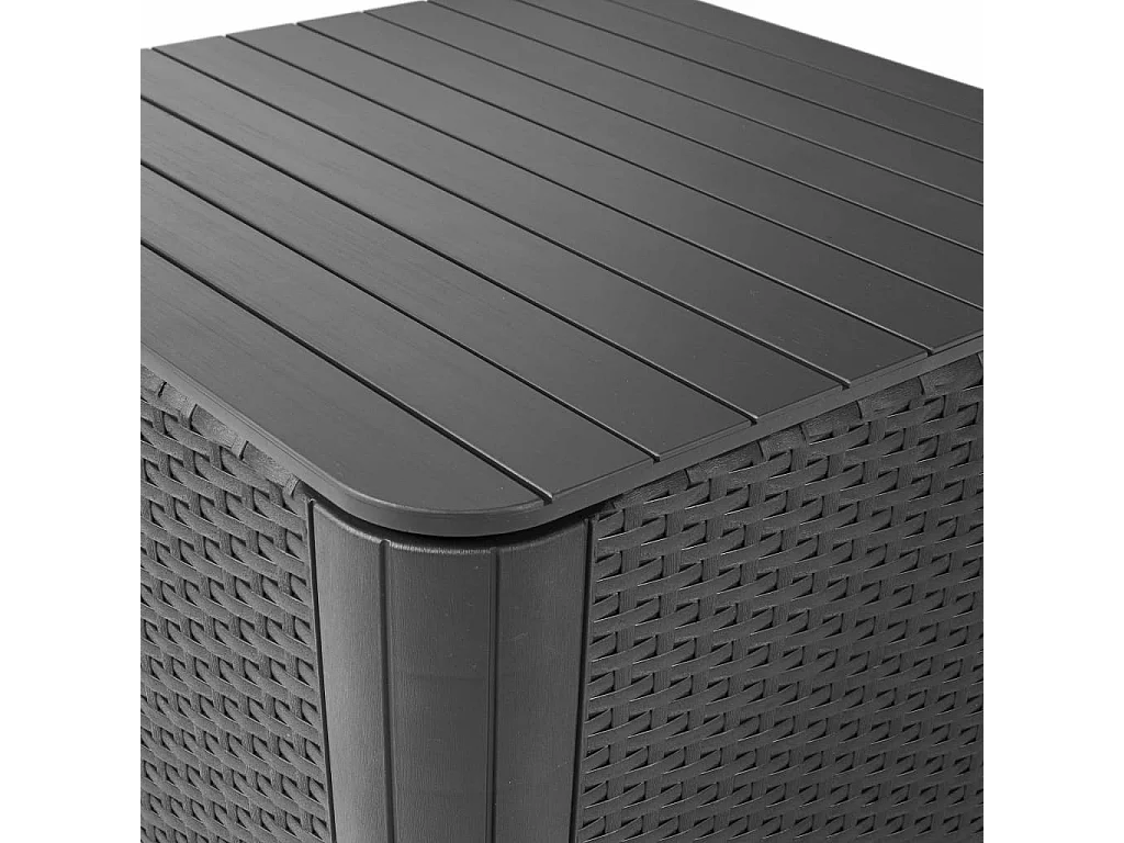 Garten-Beistelltisch Luzon+´Graphitgrau 241664