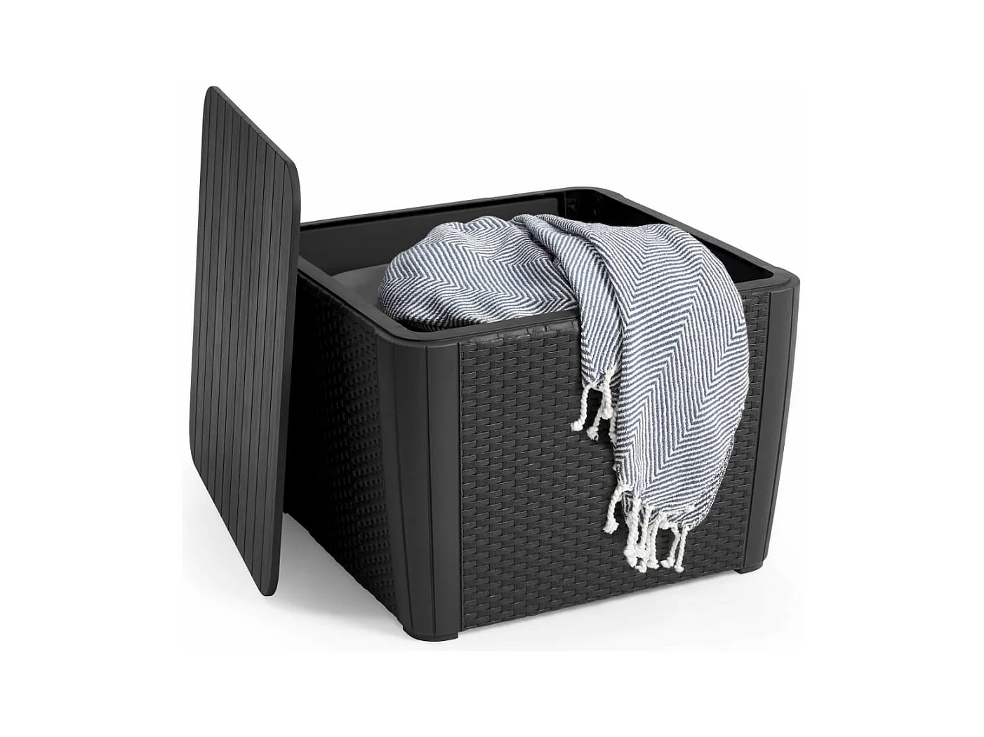 Table d'appoint de jardin Luzon+ Graphite 241664