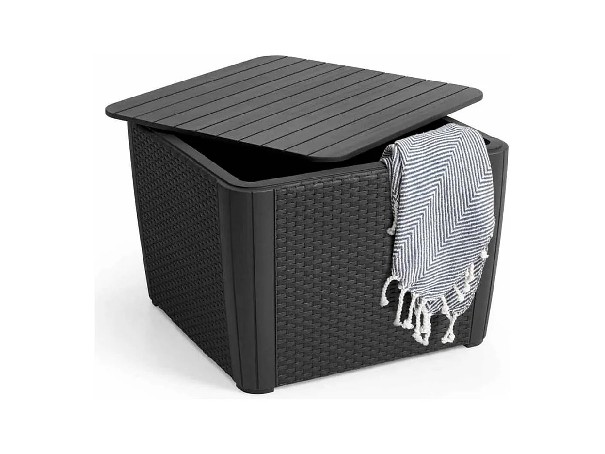 Table d'appoint de jardin Luzon+ Graphite 241664