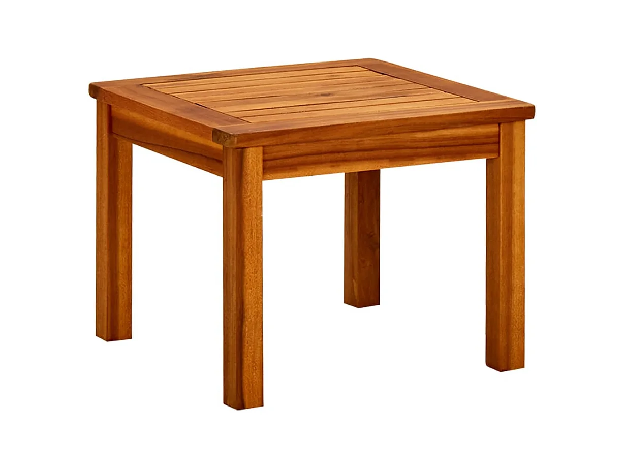 Table basse de jardin 45x45x36 cm Bois solide d'acacia