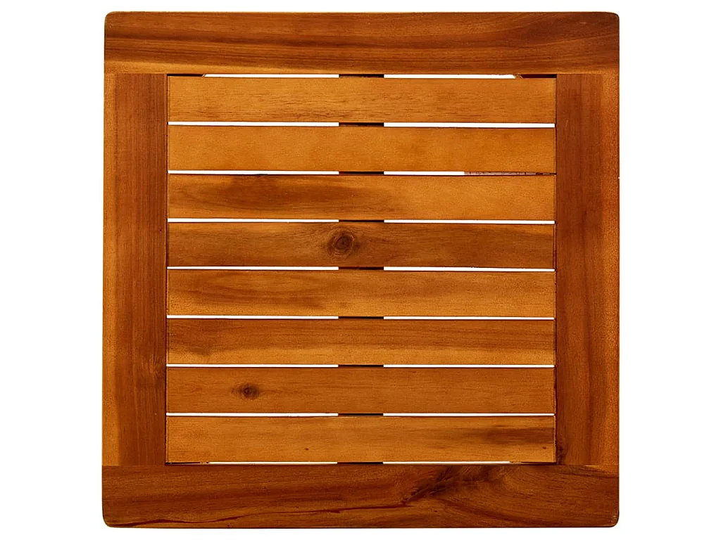 Tavolino da Giardino 45x45x36 cm in Legno Massello di Acacia