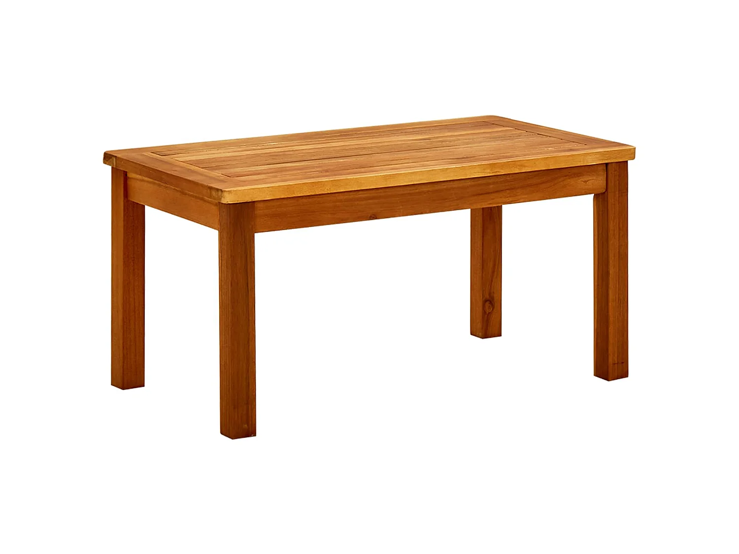 Garten-Couchtisch 70x40x36 cm Massivholz Akazie