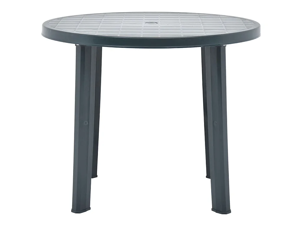 Tuintafel 89 cm kunststof groen