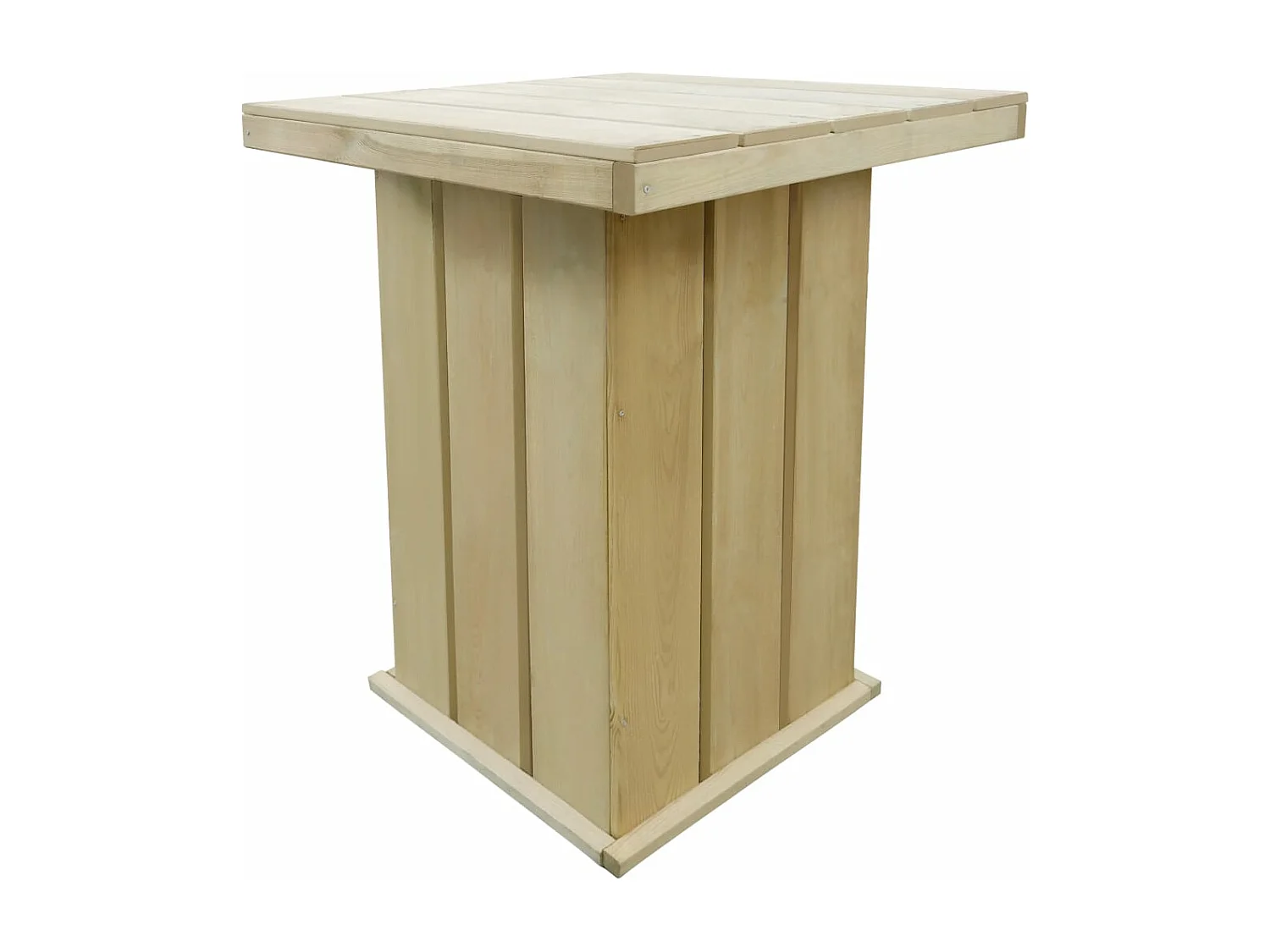 Bartafel 75x75x110 cm geïmpregneerd grenenhout