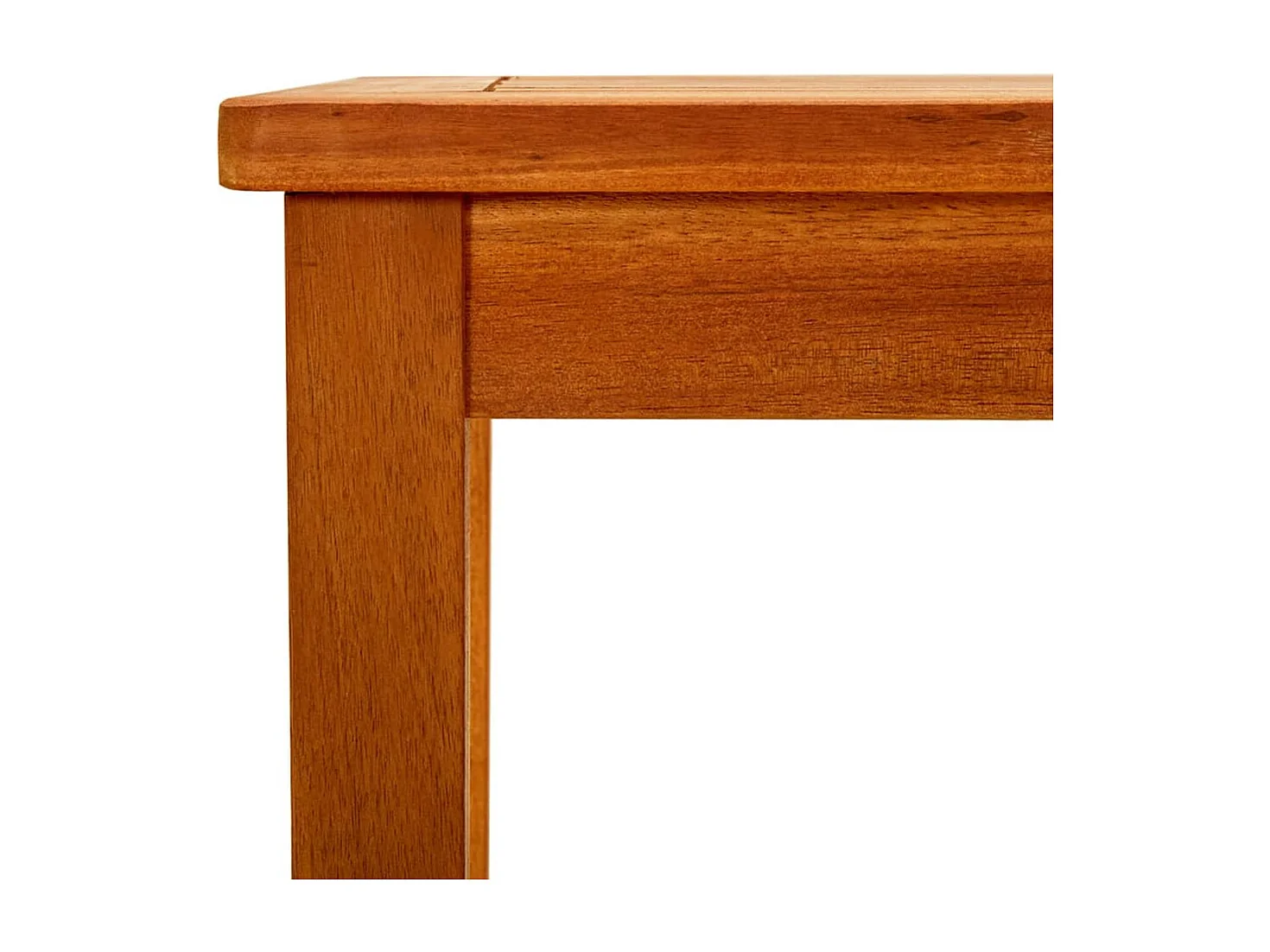 Mesa de centro de jardín madera maciza de acacia 90x50x36 cm