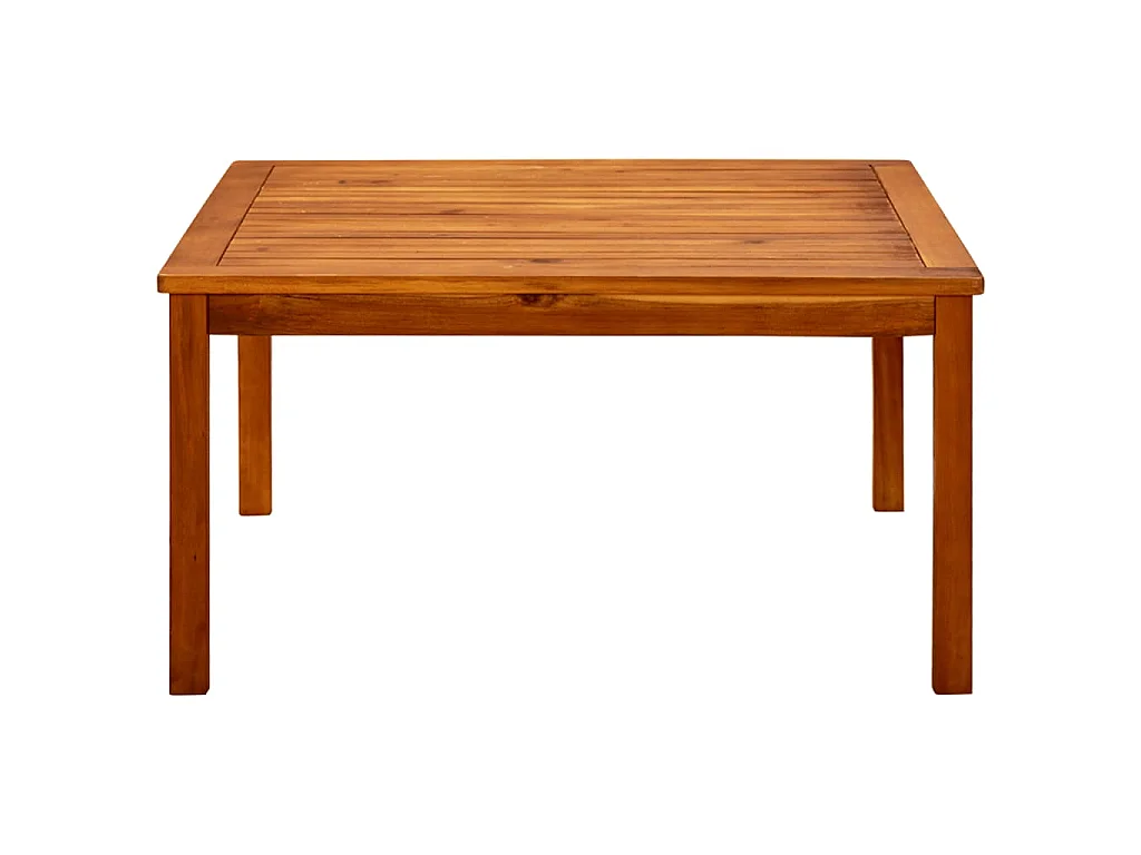 Garten-Couchtisch 85x85x45 cm Massivholz Akazie