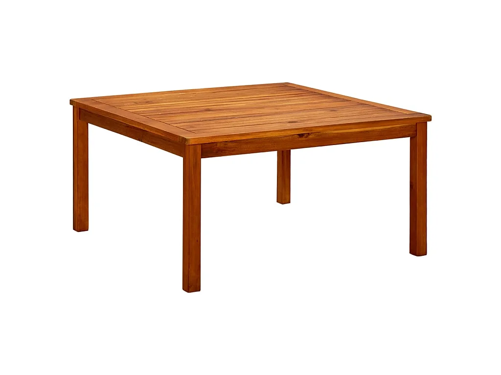 Garten-Couchtisch 85x85x45 cm Massivholz Akazie