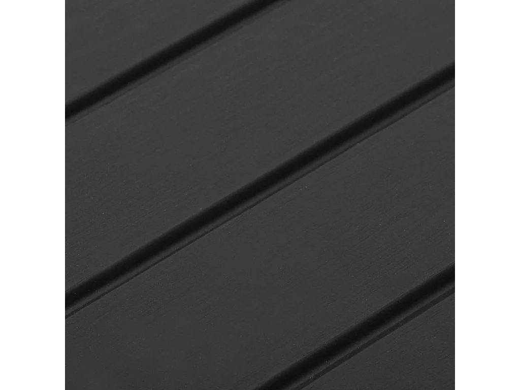 Table de jardin Gris 53x53x40 cm Plastique